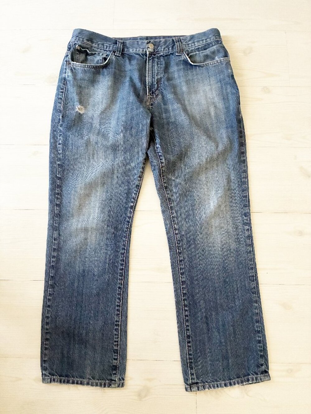 Denim & Supply Ralph Lauren Jeans Men's Blue Straight Fit Size: 36/30